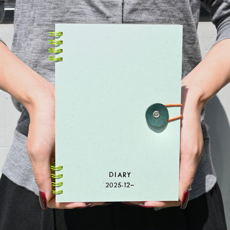 2025年12月始まりダイアリー発売のお知らせ
