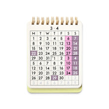 画像をギャラリービューアに読み込む, 2027 DESK CALENDAR グリーン
